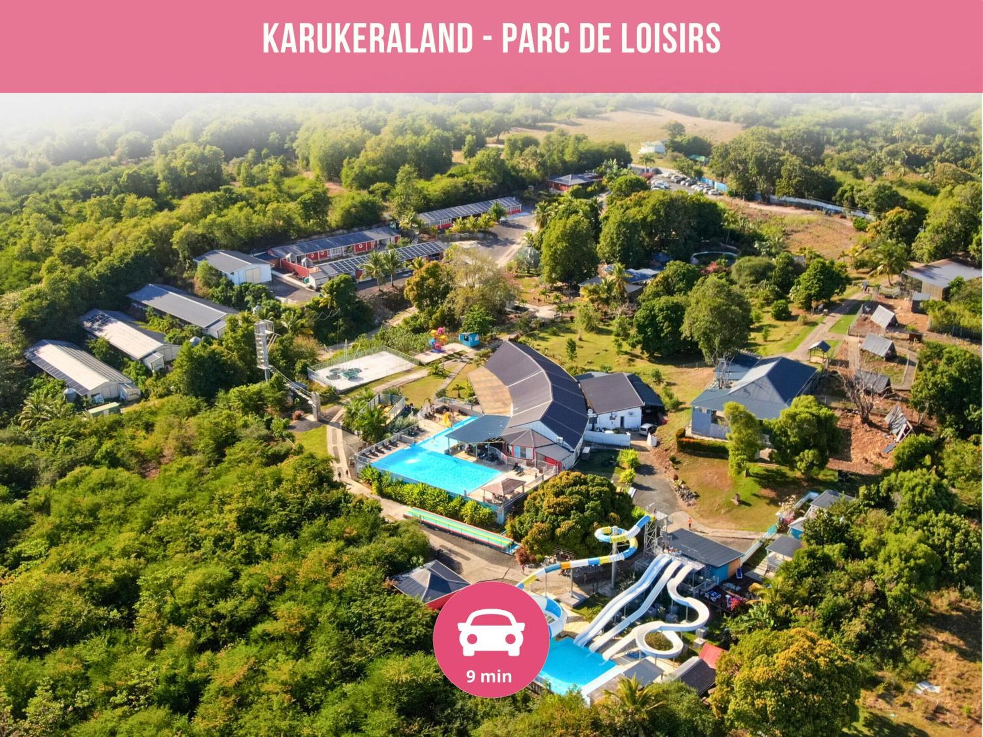 Le Sable Bleu - Evasion Tropicale A Sainte-Anne - Plage 5Min - Piscine - Parking - Logement Climatise - Vue Sur Les Palmiers - Parfait Pour Sejours En Famille Ou Entre Amis Eksteriør billede